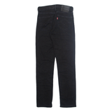LEVI'S 511 Jeans Womens Black Slim Straight W29 L32