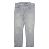 LEVI'S 511 Jeans Mens Grey Skinny Straight W34 L30