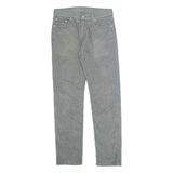 LEVI'S 511 BIG E Jeans Mens Grey Slim Straight W30 L32