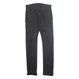 LEVI'S 510 Jeans Mens Black Slim Skinny W30 L34