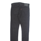 LEVI'S 510 Jeans Mens Black Slim Skinny W30 L34