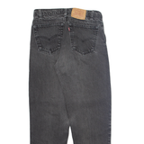 LEVI'S 550 Jeans Womens Grey Relaxed Tapered Stone Wash W32 L30