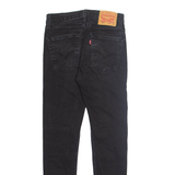 LEVI'S 510 Jeans Mens Black Slim Skinny W27 L30