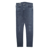 LEVI'S 512 BIG E Jeans Mens Blue Slim Tapered W33 L34