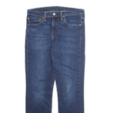 LEVI'S 511 Jeans Mens Blue Slim Straight Stone Wash W32 L32