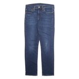 LEVI'S 511 Jeans Mens Blue Slim Straight Stone Wash W32 L32