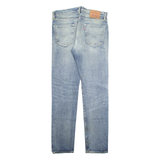 LEVI'S 502 Jeans Mens Blue Regular Tapered Stone Wash W32 L34