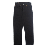 LEVI'S 501 BIG E Jeans Mens Black Regular Straight W27 L26