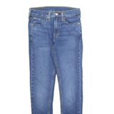 LEVI'S 519 Jeans Mens Blue Slim Skinny Stone Wash W29 L29