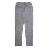 LEVI'S 511 Jeans Mens Grey Slim Straight W30 L30
