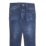 LEVI'S 511 Jeans Mens Blue Slim Straight Stone Wash W34 L32