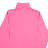 Benger Womens Jersey Pink Long Sleeve 1/4 Zip S