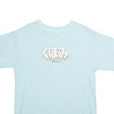 HOLLOW SUPPLY Womens T-Shirt Blue S