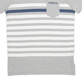 ADIDAS Mens T-Shirt Grey XS