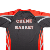 Dukes Unlimited Basketball Mens Jersey Orange USA V-Neck L