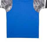 PRO TOUCH Mens T-Shirt Blue V-Neck XL