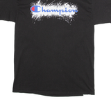 CHAMPION Authentic Athletic Wear Mens T-Shirt Black L