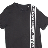ADIDAS Womens T-Shirt Black S