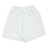 ADIDAS Womens Casual Shorts Grey Relaxed UK 8 W24
