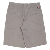 DICKIES Mens Workwear Shorts Grey Relaxed M W34