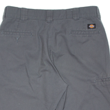 DICKIES Mens Workwear Shorts Grey Relaxed XL W38