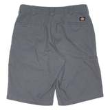 DICKIES Mens Workwear Shorts Grey Relaxed XL W38
