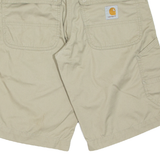 CARHARTT Womens Workwear Shorts Beige Relaxed M W30