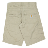 CARHARTT Womens Workwear Shorts Beige Relaxed M W30