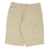 DICKIES Mens Workwear Shorts Beige Relaxed M W32