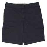 DICKIES Mens Workwear Shorts Black Relaxed XL W38