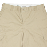 DICKIES Mens Workwear Shorts Beige Relaxed XL W40