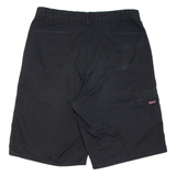 DICKIES Mens Workwear Shorts Black Relaxed XL W38