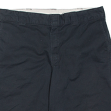 DICKIES Mens Workwear Shorts Black Relaxed XL W39