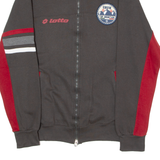 LOTTO Snow Top Mountain Mens Track Jacket Grey Colourblock XL