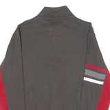 LOTTO Snow Top Mountain Mens Track Jacket Grey Colourblock XL