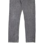 LEVI'S 511 Jeans Mens Grey Skinny Straight W33 L32