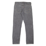LEVI'S 511 Jeans Mens Grey Skinny Straight W33 L32