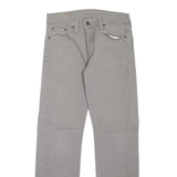 LEVI'S 513 Jeans Mens Grey Slim Straight W29 L30