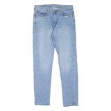LEVI'S 512 Jeans Mens Blue Slim Tapered Stone Wash W30 L32