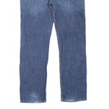 LEVI'S 514 Jeans Mens Blue Slim Straight Stone Wash W34 L32