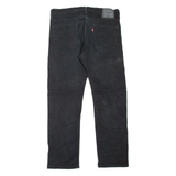 LEVI'S 513 Jeans Mens Black Slim Straight W34 L30