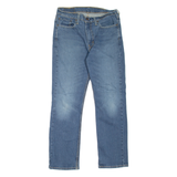 LEVI'S 514 Jeans Mens Blue Slim Straight Stone Wash W30 L30