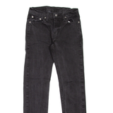 LEVI'S 511 Jeans Mens Black Slim Straight W26 L29