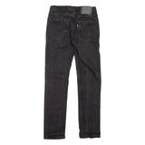 LEVI'S 511 Jeans Mens Black Slim Straight W26 L29