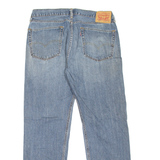 LEVI'S 505 Jeans Mens Blue Regular Straight Stone Wash W36 L32