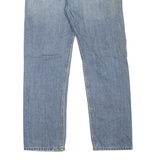 LEVI'S 505 Jeans Mens Blue Regular Straight Stone Wash W36 L32