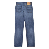 LEVI'S 514 Jeans Mens Blue Slim Straight Stone Wash W29 L32