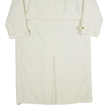 VALENTINE Womens Trench Coat Beige 90s UK 14