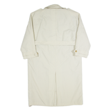 VALENTINE Womens Trench Coat Beige 90s UK 14