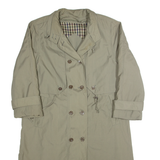 C&A Womens Trench Coat Green 90s L